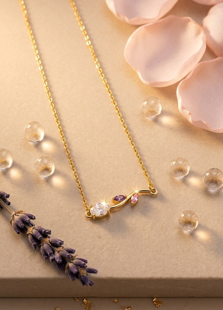 Rapunzel necklace