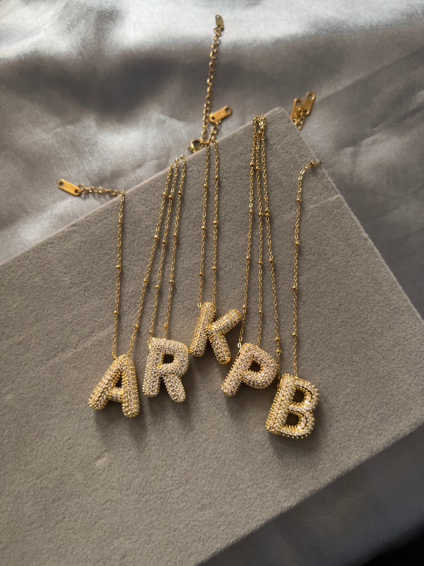 Initial Necklaces