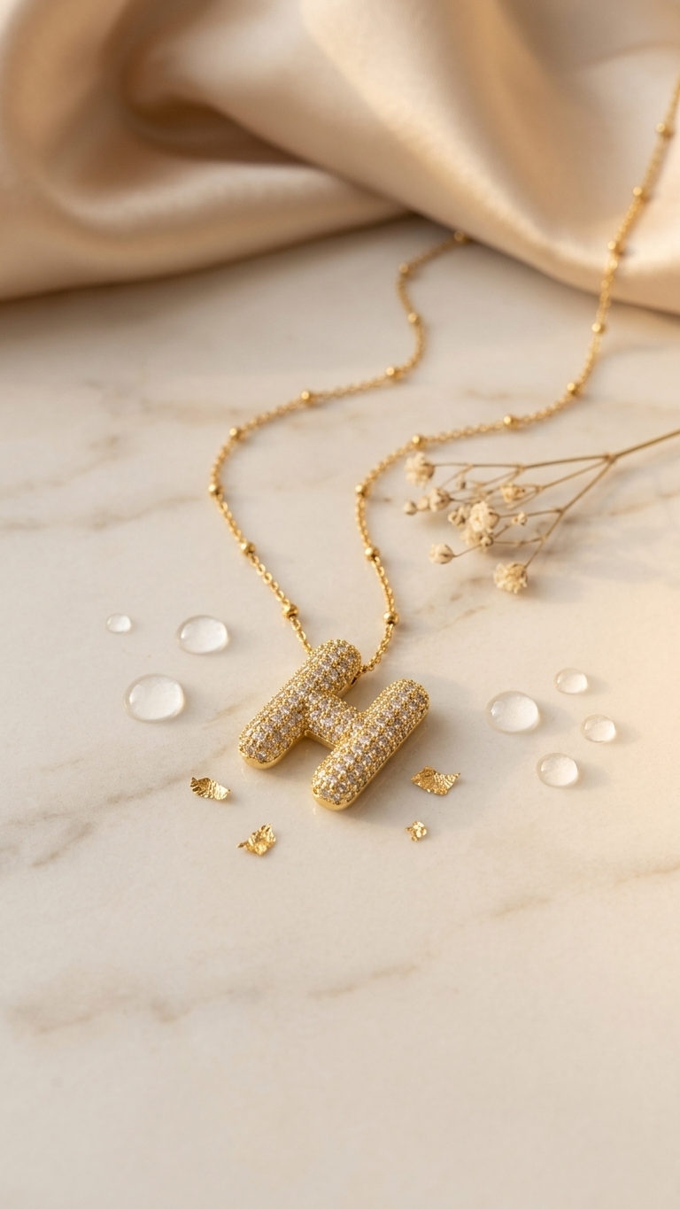 Initial Necklaces