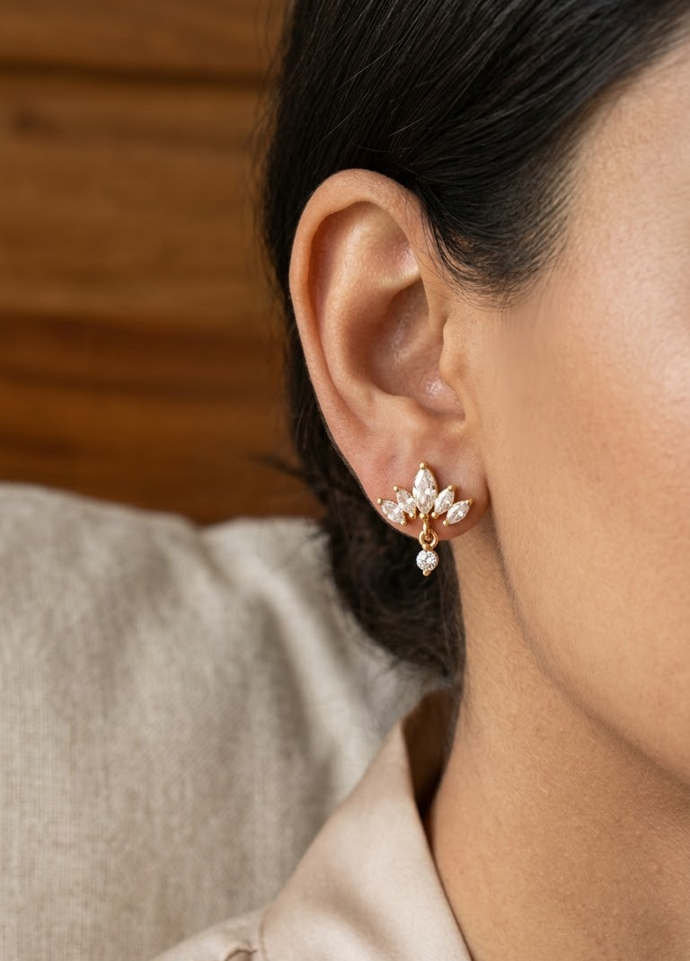 Dahlia earrings