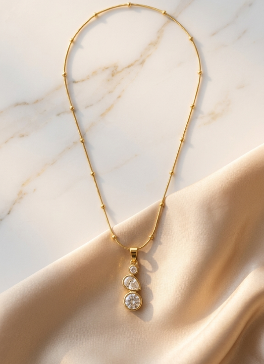 Trinity glow necklace