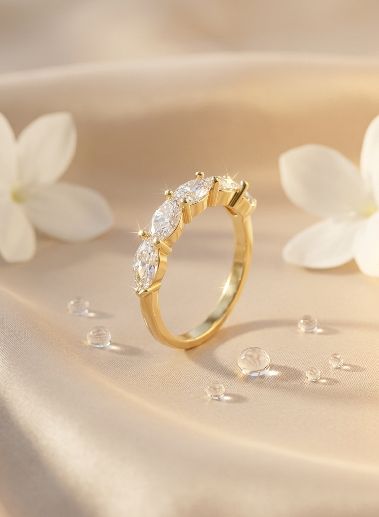 Marquise muse ring
