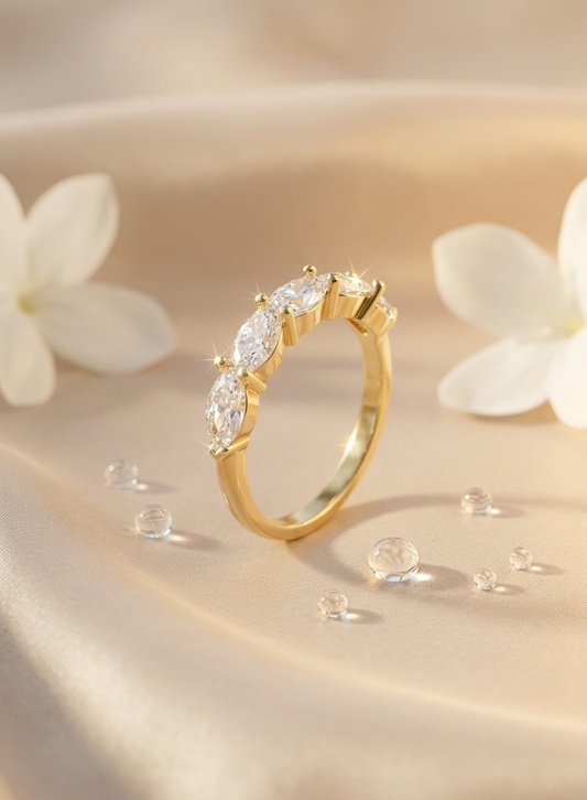 Marquise muse ring