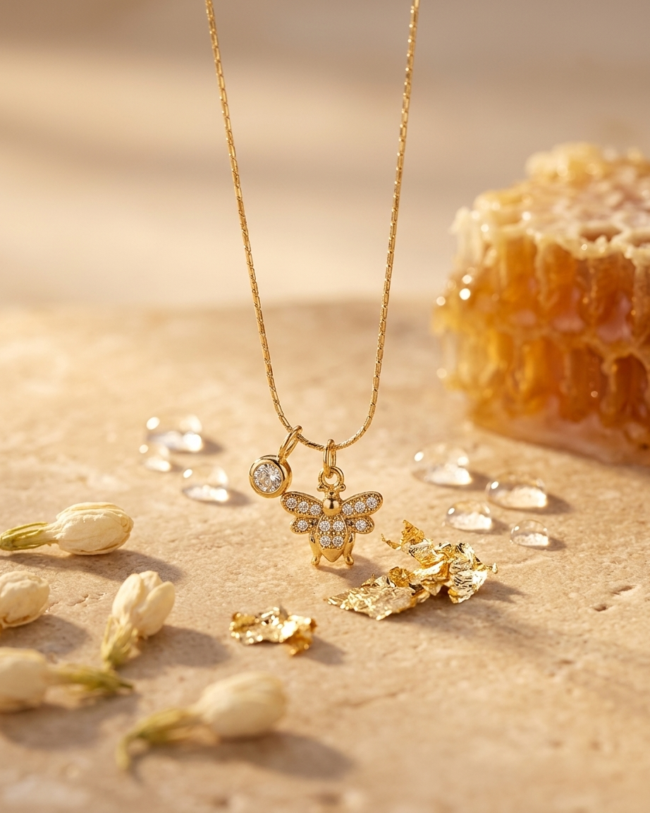Bee mine necklace
