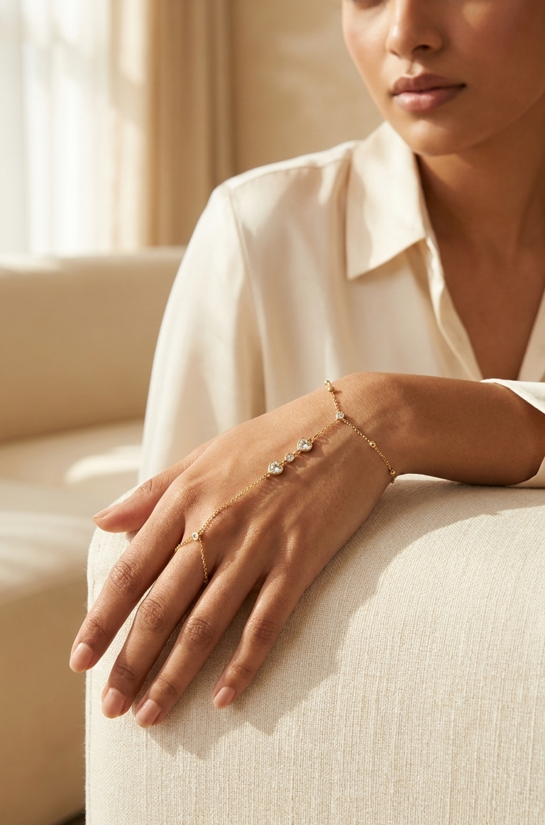 Amora hand chain