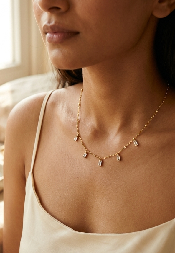 Sienna drop necklace