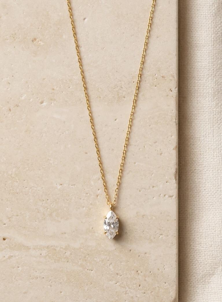 Marquise necklace