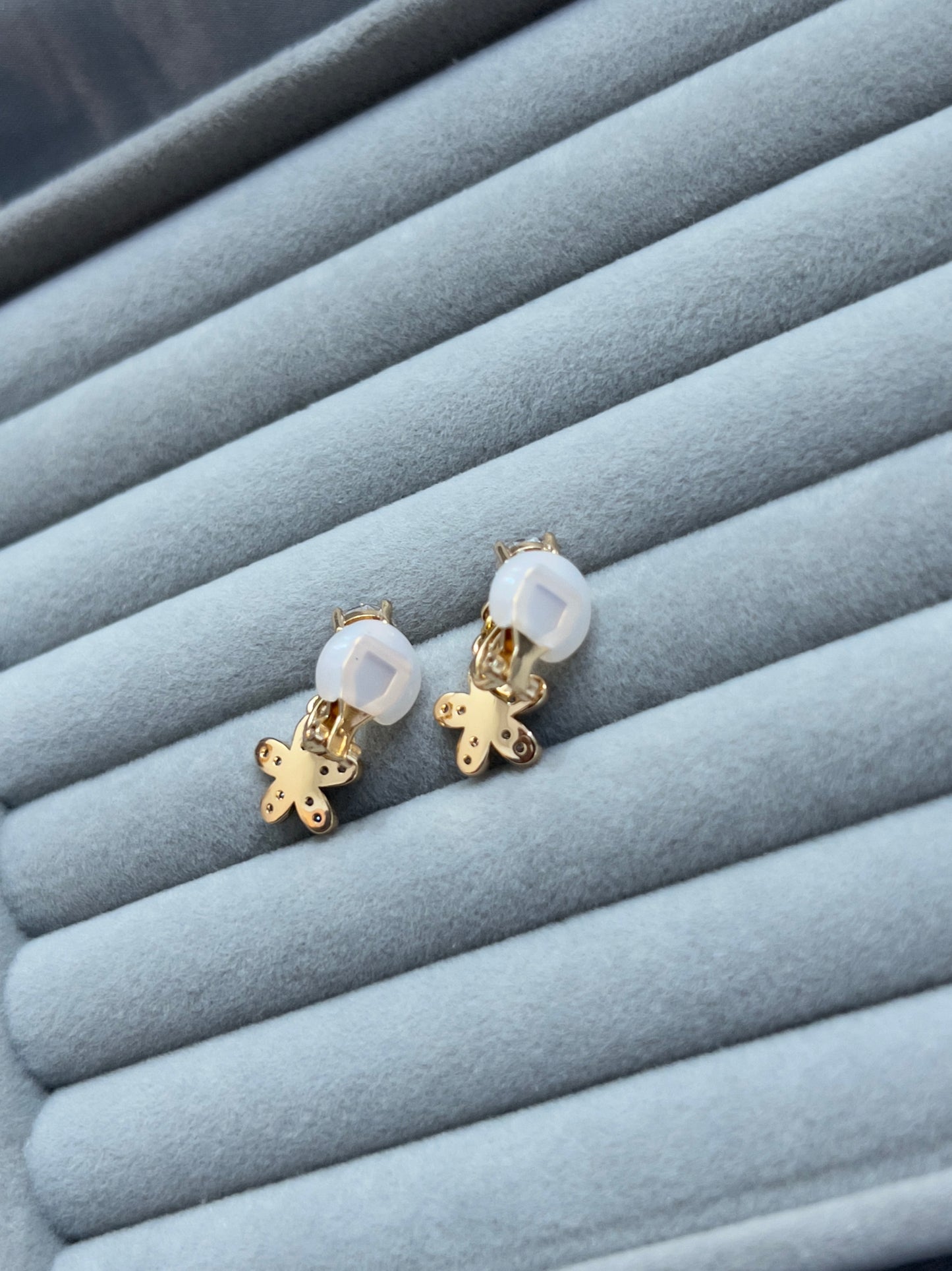 Crystal Petal Earrings