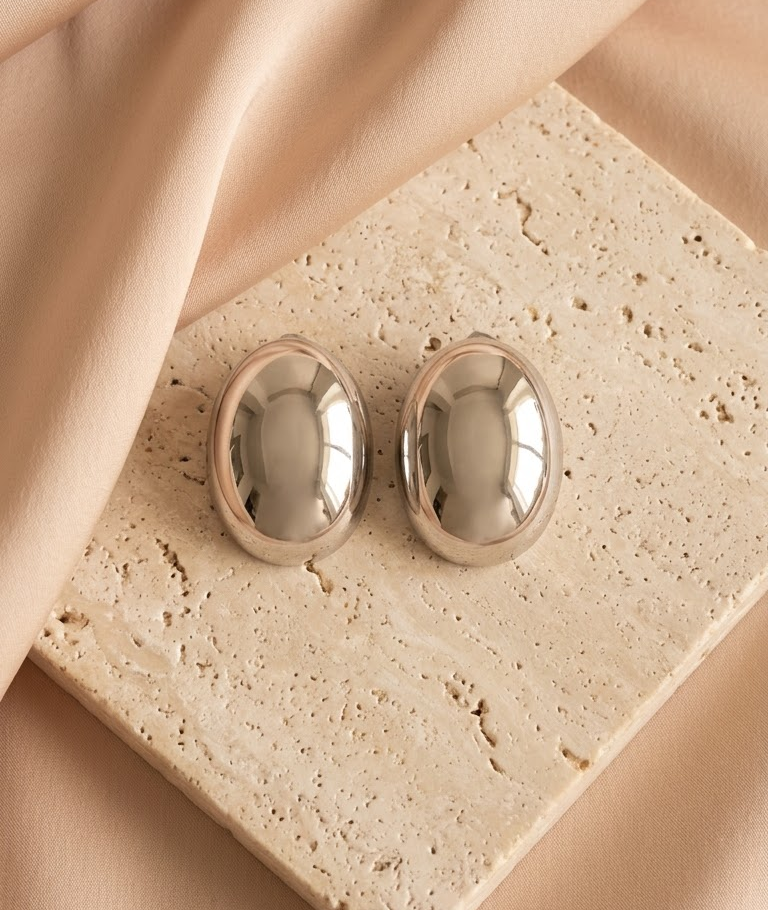 Crome muse earrings