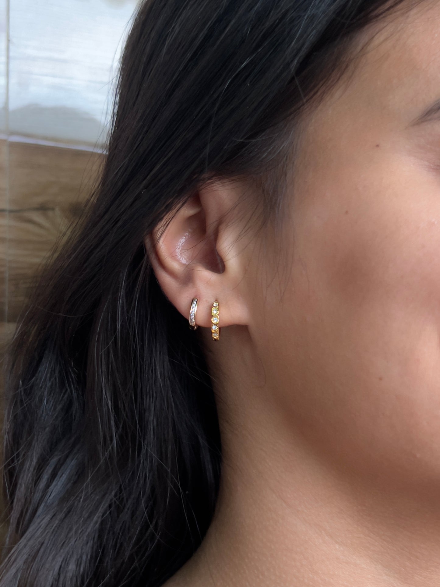 Mini heart hoops