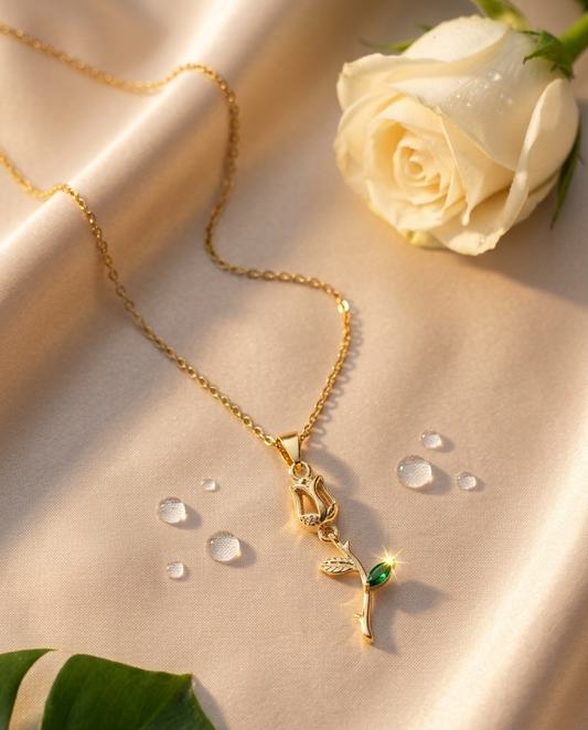 Ever rose necklace