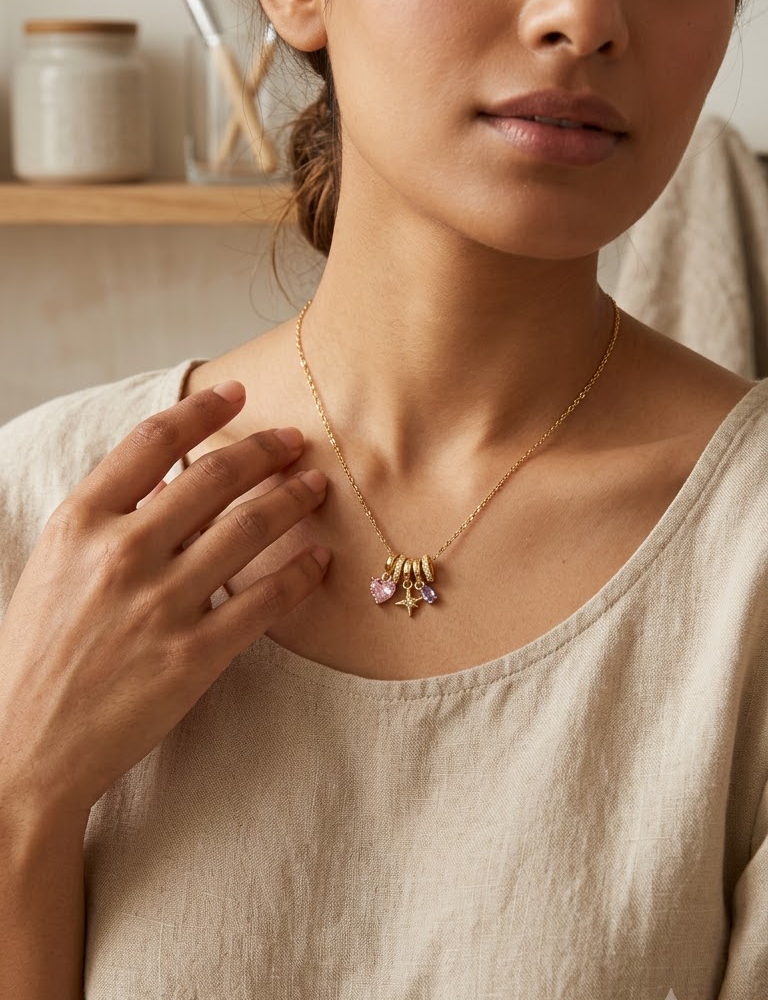 Lovespell charm necklace