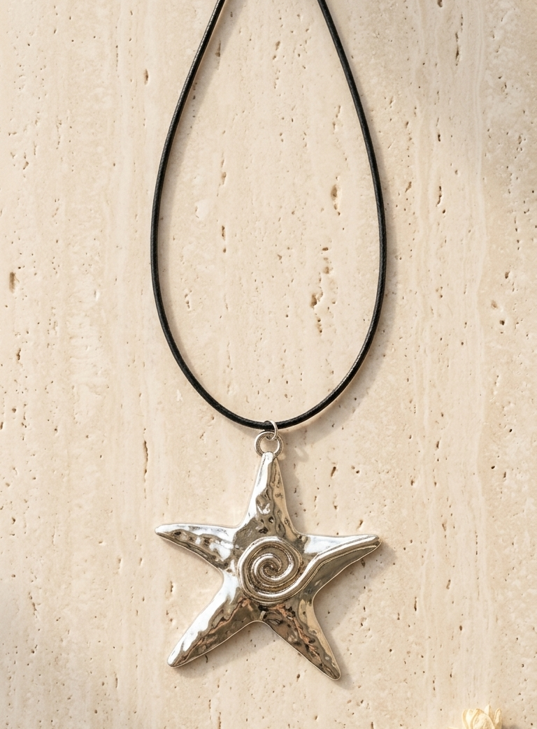 Chunky starfish necklace