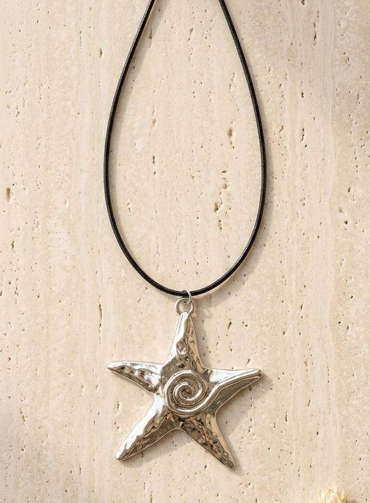 Chunky starfish necklace