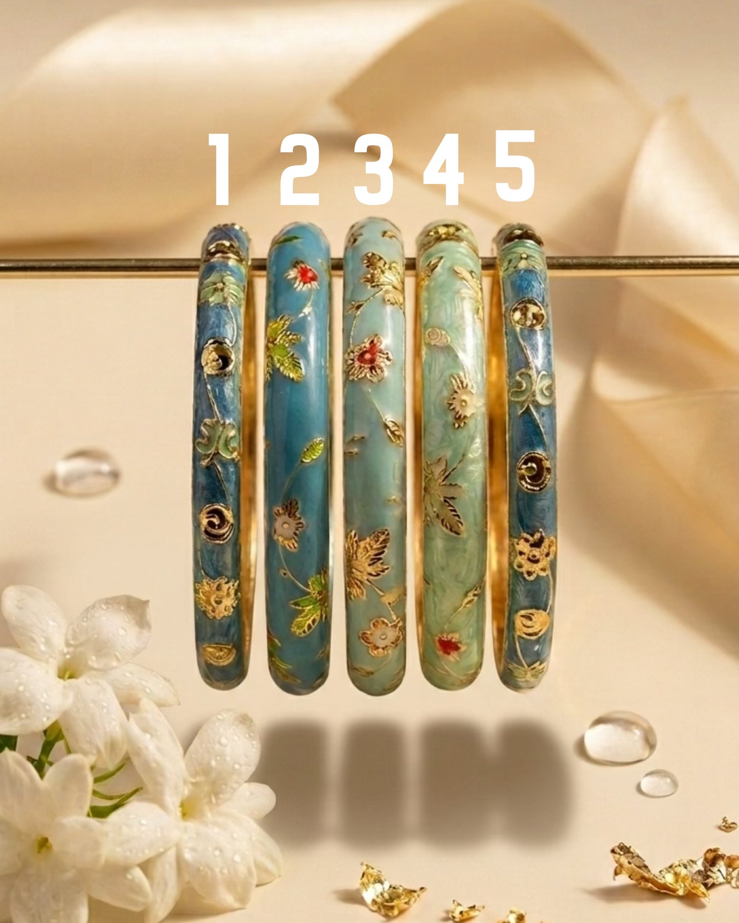 Enamel Bangles