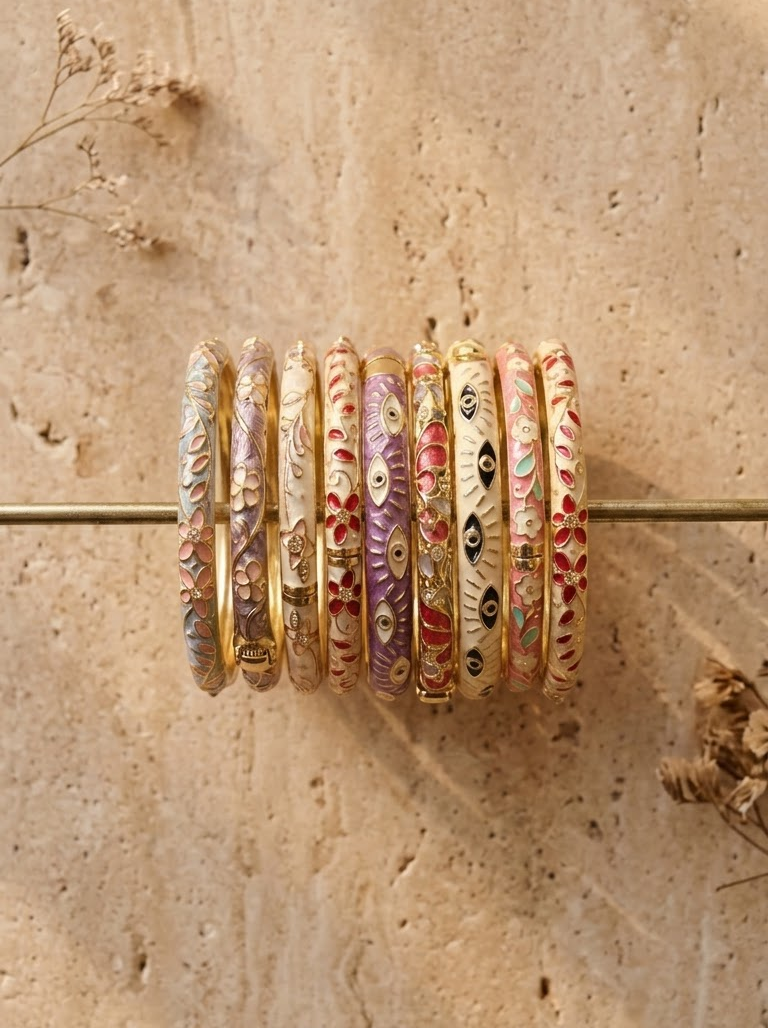 Enamel Bangles