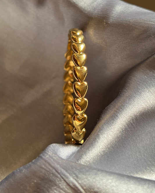 Golden Heart Bracelet