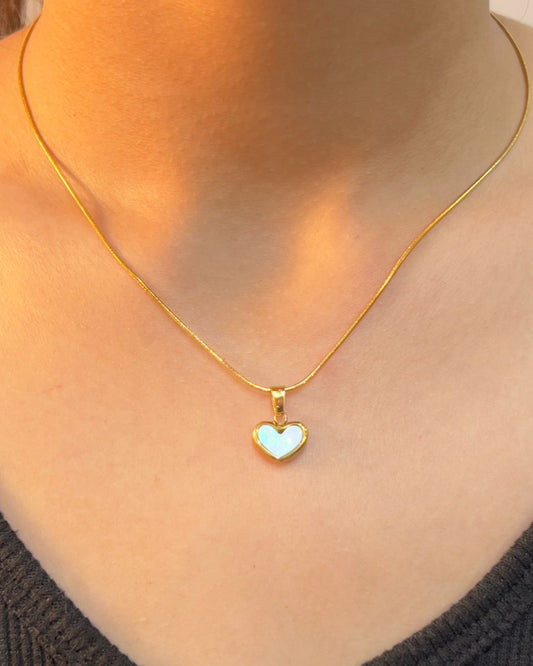 Ivory Heart Necklaces