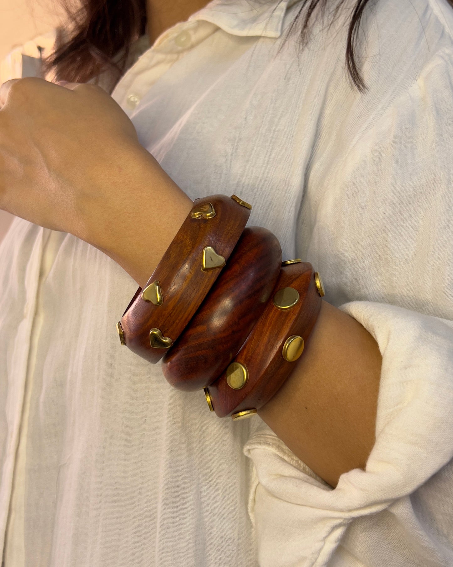 Wooden bangles