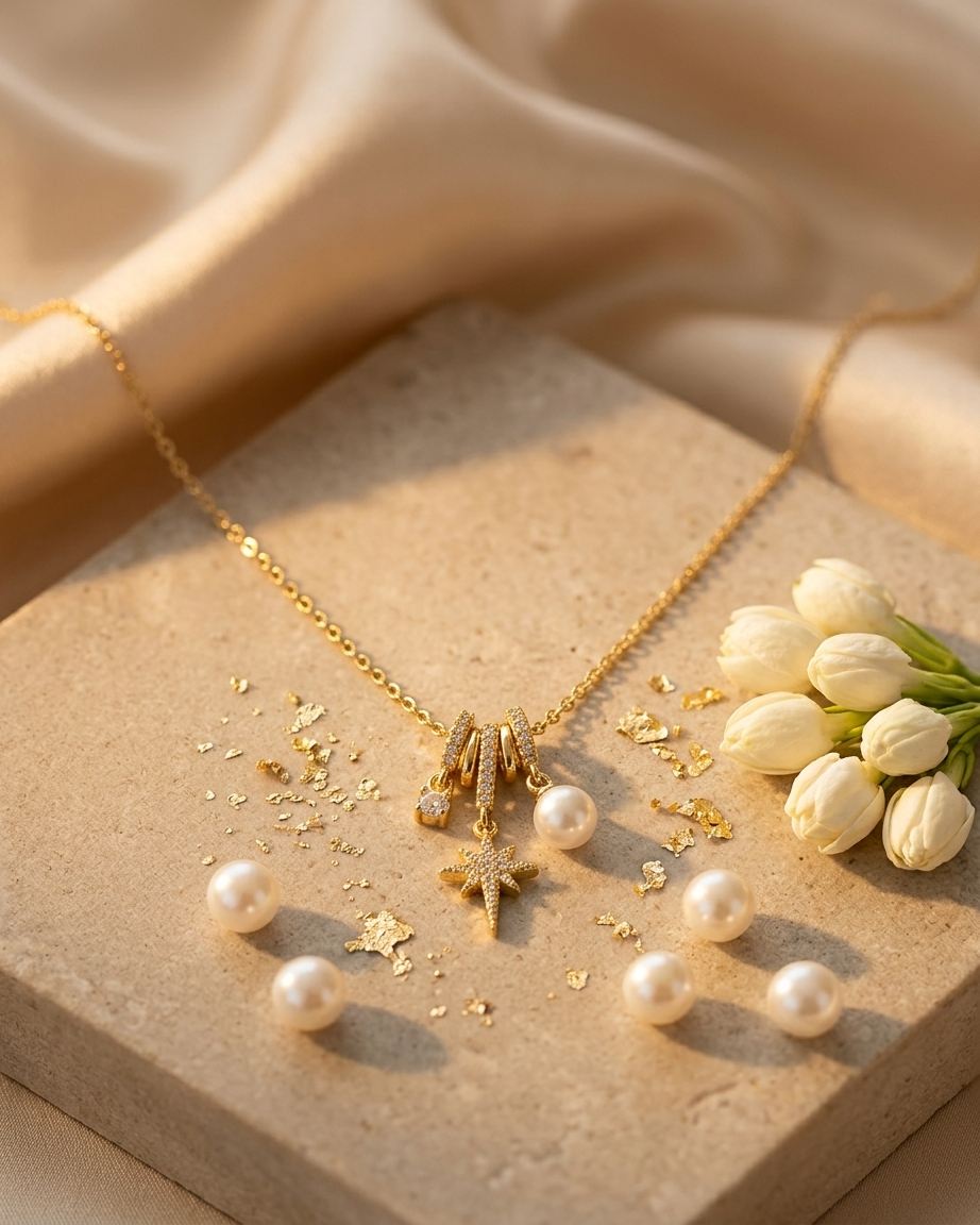 star charm necklace