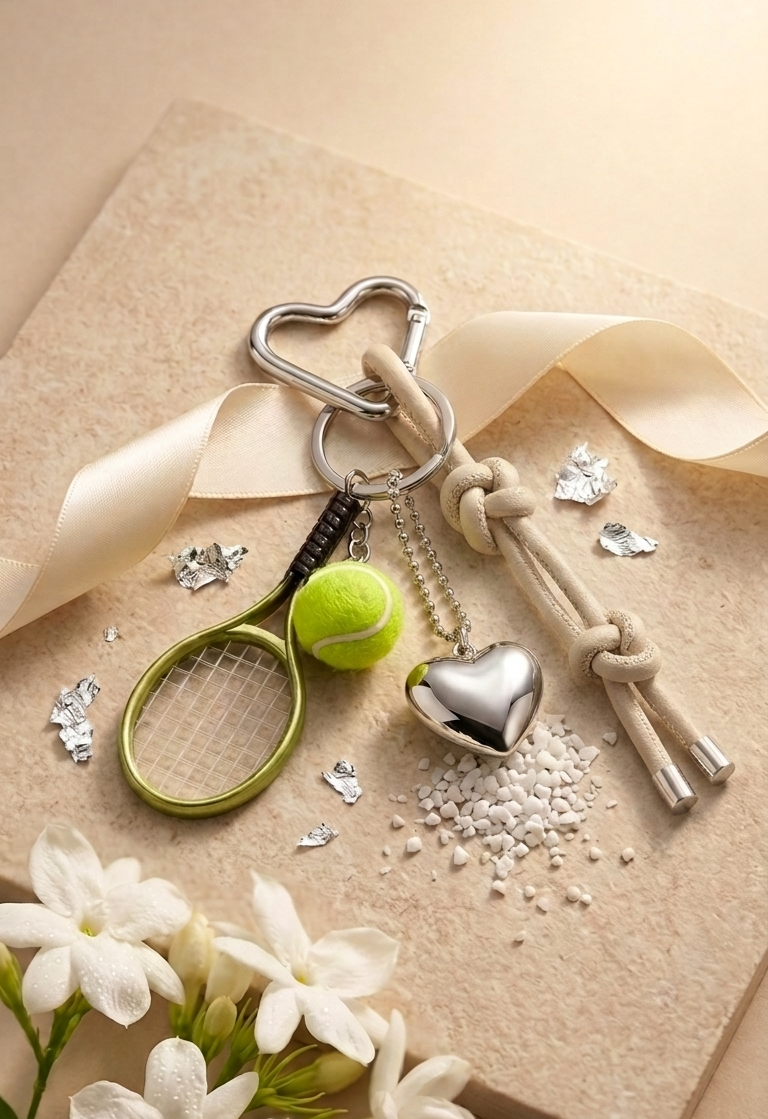 badminton bag charm