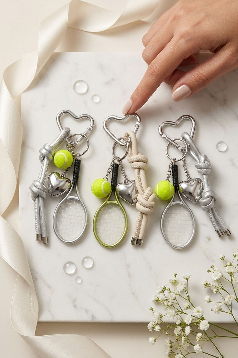 badminton bag charm