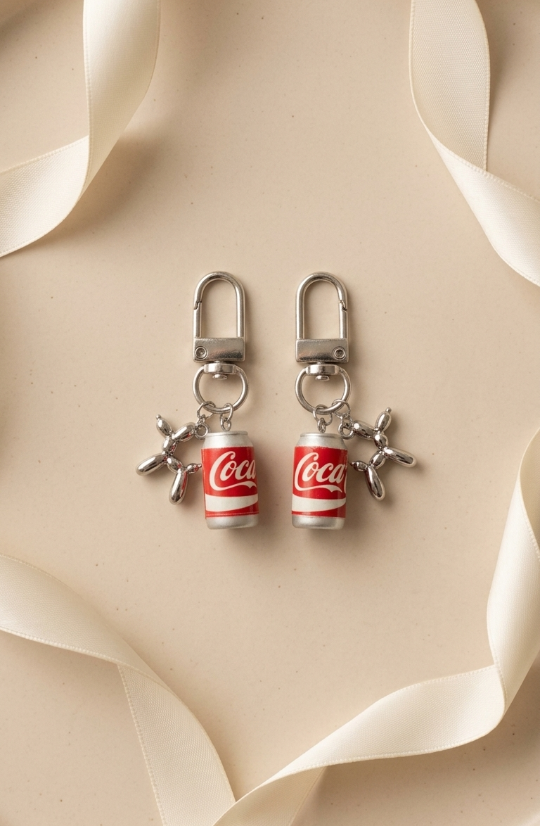 coke keychain